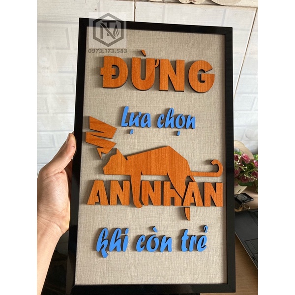 Tranh tạo động lực, truyền cảm hứng tích cực sáng tạo trong công việc và học tập