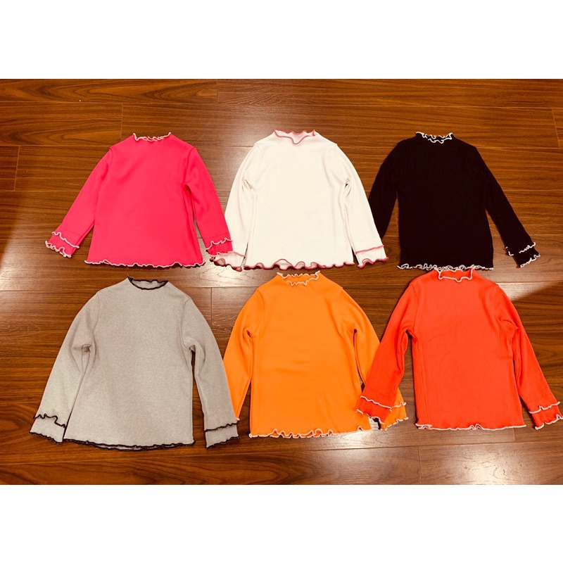 Áo thun gân tay bèo 2 lớp