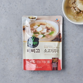 Bibigo) canh thịt bò củ cải - 비비고) 소고기무국 500g