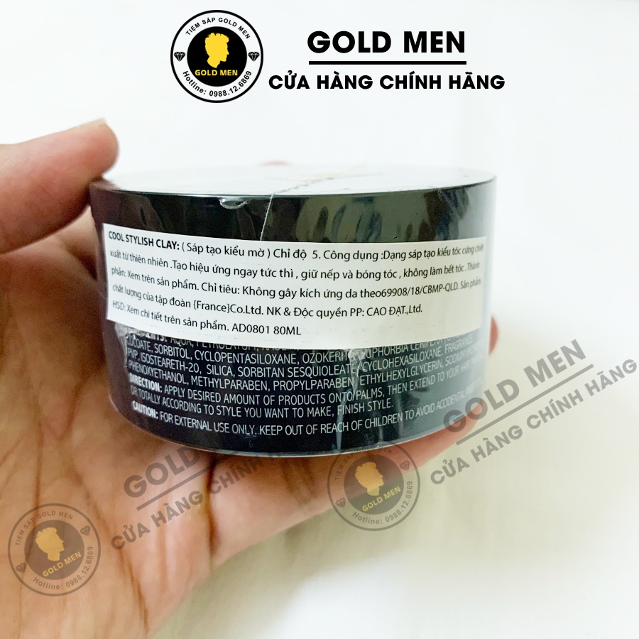 Sáp vuốt tóc Aurane Cool Stylish Clay