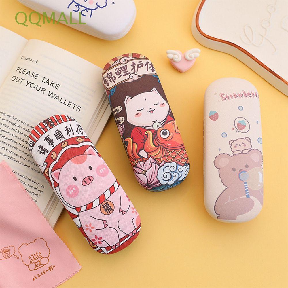 Hộp Đựng Mắt Kính Hình Vuông Thiết Kế Dễ Thương Cho Học Sinh Ốp