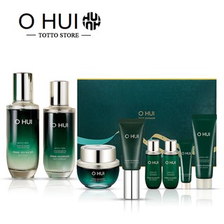 Bộ dưỡng chống Lão Hóa Ohui Xanh Prime Advancer 8pcs Special Set 425ml - Bộ Ohui Xanh