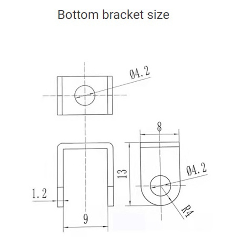 Bộ Truyền Động Tuyến Tính DC 12V Chống Thấm Nước IP54 100Mm 30Mm / S