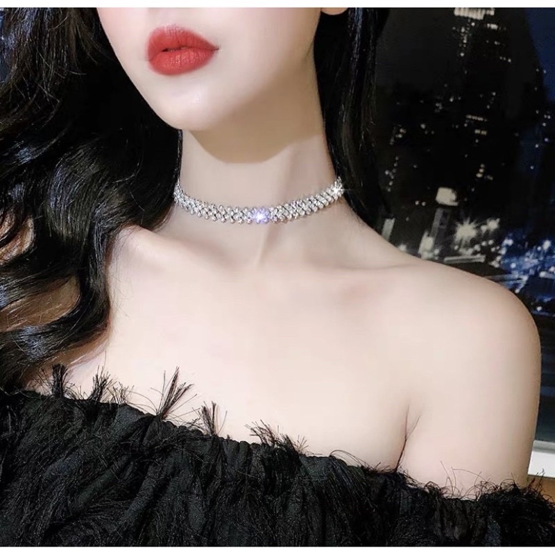 chocker đính đá
