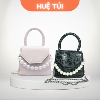 Túi xách nữ cầm tay, đeo chéo mini dáng vuông mini được làm từ da cao cấp TX17