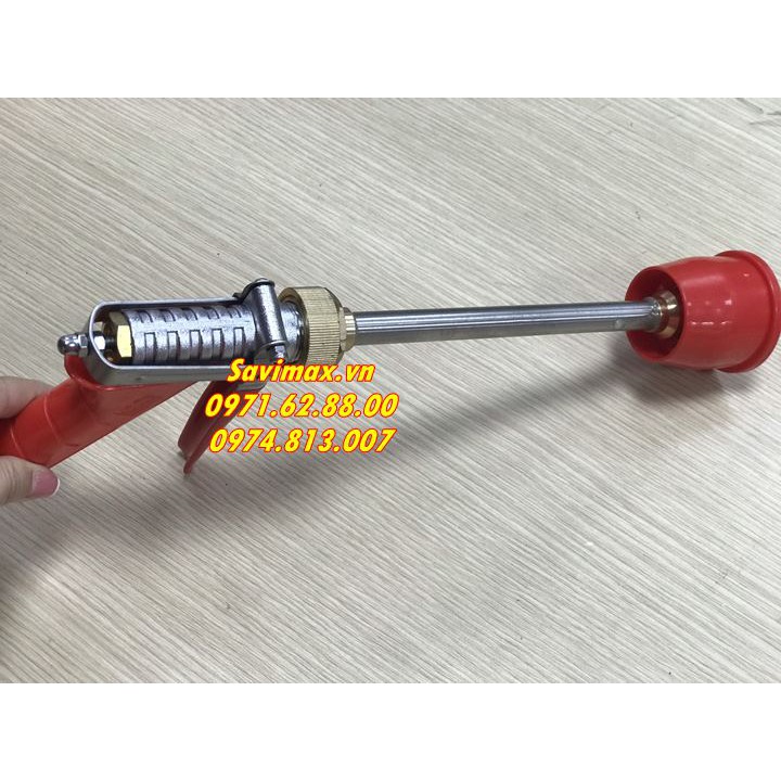 Súng Xịt Áp Lực Cao Tưới Cây Phun Thuốc Sâu Rửa Xe Inox hàng xịn bảo hành 12 tháng