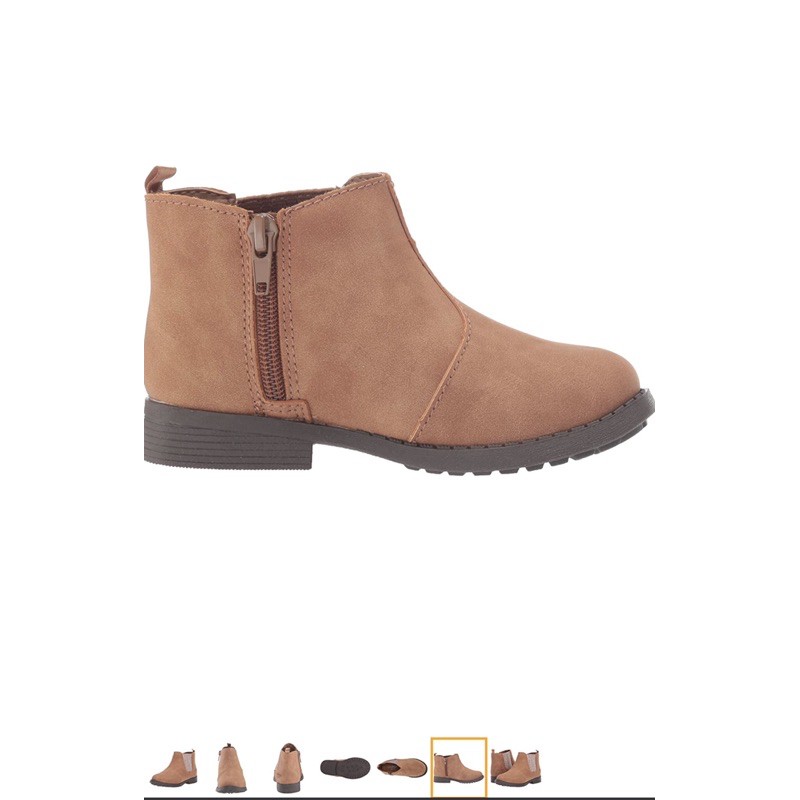 Bốt Oshkosh da lộn xuất dư size 20-30 (1y-6y)