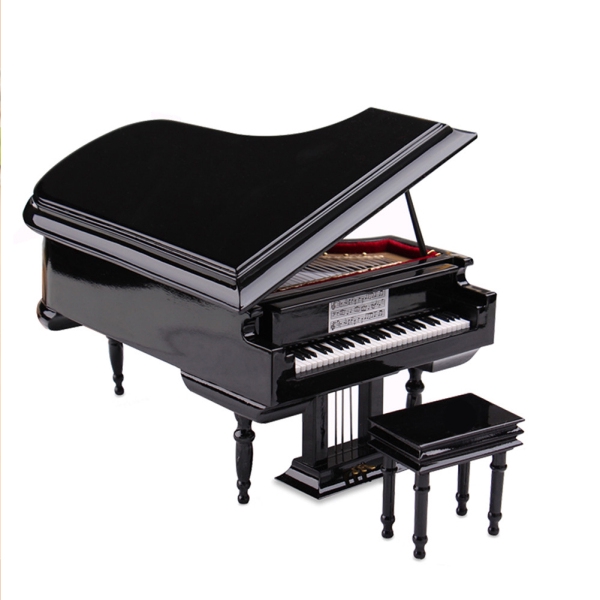 Mô hình đàn piano mini trang trí nội thất