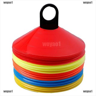 Bộ 10 dụng cụ đánh dấu tập bóng đá nhiều màu thiết kế tiện lợi