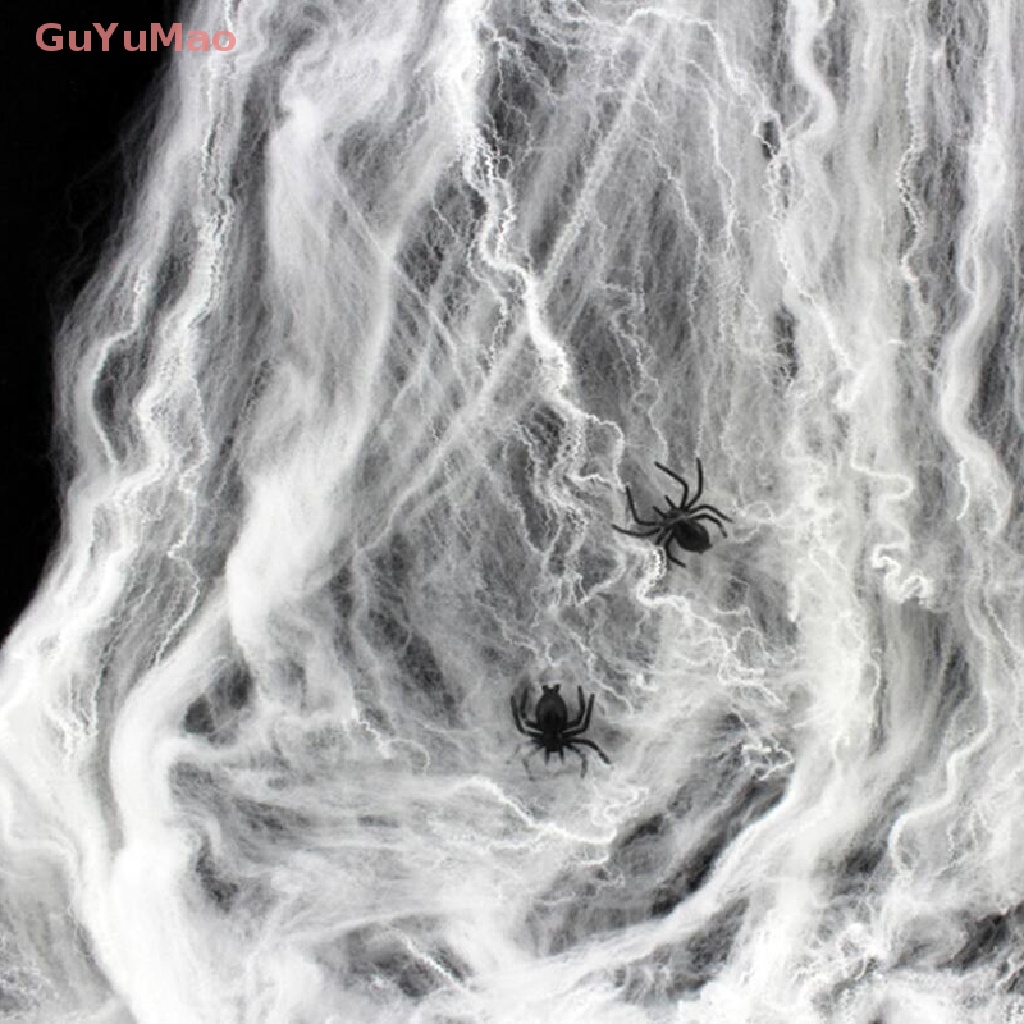 Mạng Nhện Trang Trí Halloween Có Thể Kéo Dài