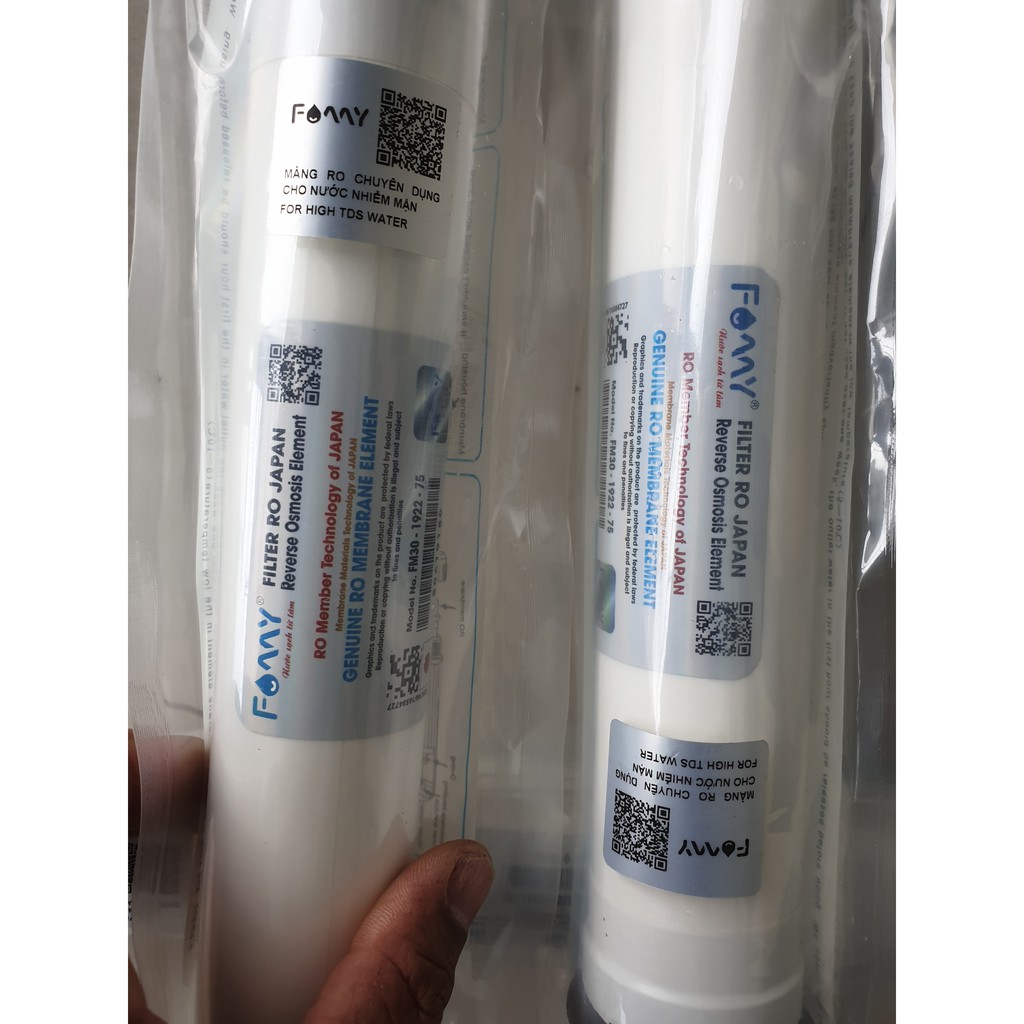 Màng lọc RO FAMY 75g chuyên dụng cho nước nhiễm mặn