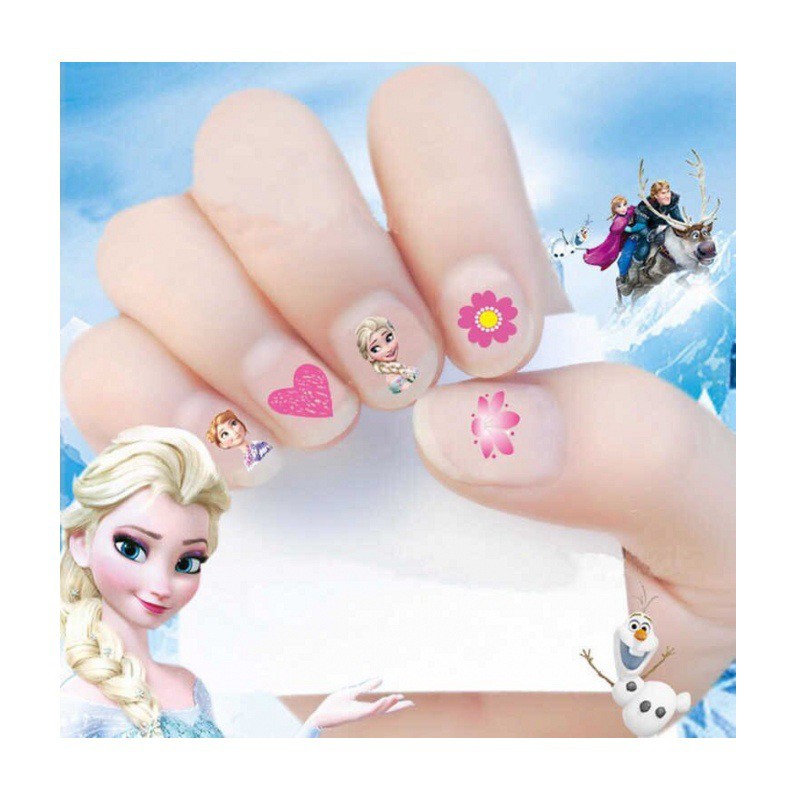 Bộ đồ chơi dán móng tay công chúa sofia xinh xắn cho bé gái