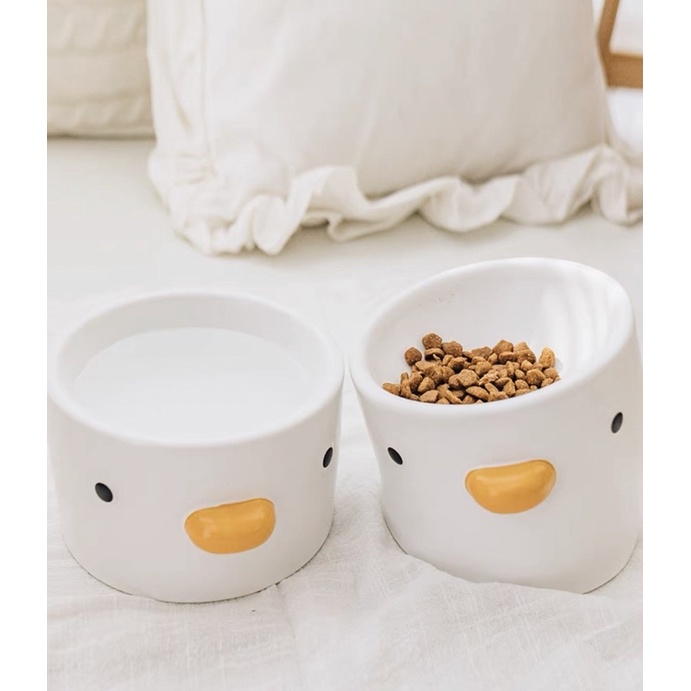 Bát ăn cho chó mèo hình gà BECHON B204