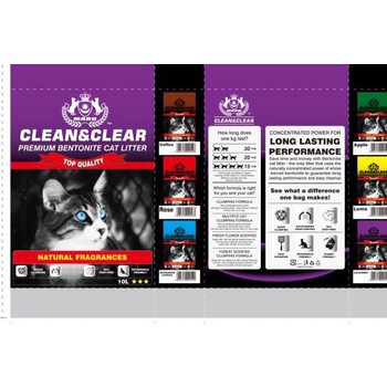 [rẻ vô địch] CÁT CLEAN&amp;CLEAR - CÁT VỆ SINH CHO MÈO 5 LÍT [shop yêu thích]