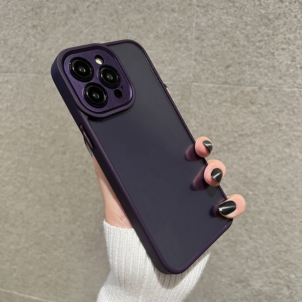 Ốp Điện Thoại Trong Suốt Chống Sốc Bảo Vệ Ống Kính Máy Ảnh Cho iPhone 14 Pro MAX 11 12 13 Pro MAX 14 Plus