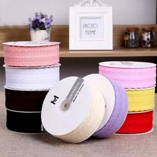 Ruy băng ren 3cm cuộn 50m