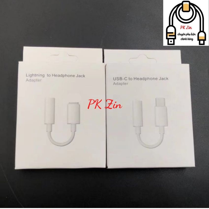 Dây Cáp Chuyển Đổi Đầu Cắm Type C , Iphone Sang Cổng Âm Thanh 3.5mm