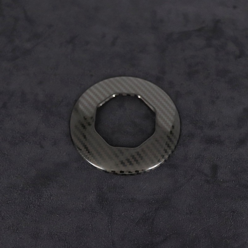 1 Vỏ Bọc Vô Lăng Xe Hơi Bằng Sợi Carbon Cho mg Zs Ev Hs Mg6 Mg5 Ezs 2018-2021