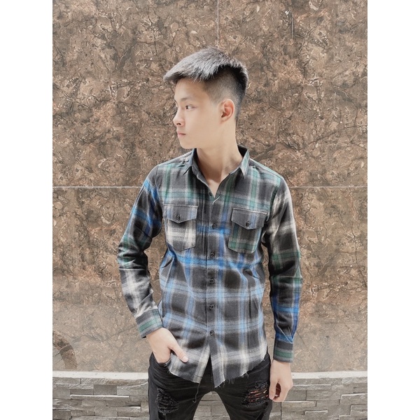 Áo Sơ Mi Nam Kẻ BBR - Áo Sơ Mi Nam Cao Cấp