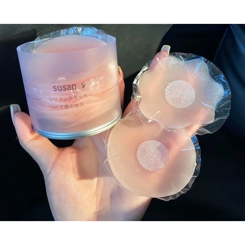 Miếng Đệm Ngực Bằng Silicon Hình Cánh Hoa Đẹp Mắt Cho Nữ