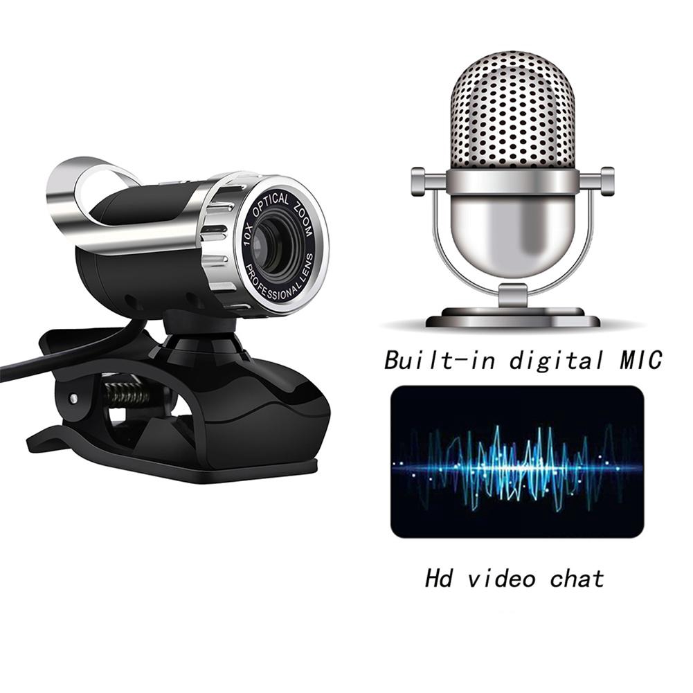 Webcam trực tiếp HD, webcam máy tính để bàn và máy tính xách tay USB, mini Plug and Play Video Calling Camera Camera | BigBuy360 - bigbuy360.vn