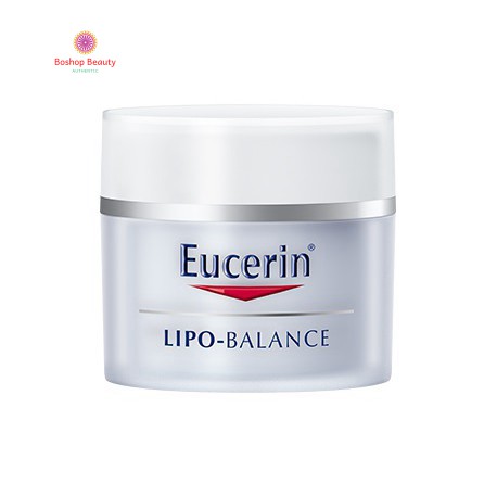 [Mã giảm mỹ phẩm chính hãng] Kem Dưỡng Ẩm Eucerin Dành Cho Da Khô, Da Nhạy Cảm Lipo Balance 50ml