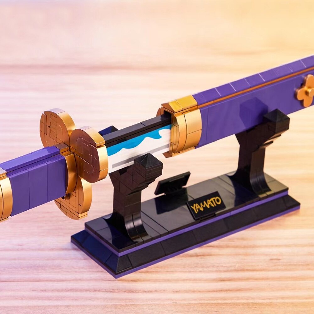 Đồ chơi Lắp ráp Mô hình DK1502 936 Pcs Creative Expert Ideas Brick Sword Weapon Yan Mo Sword Moc Bricks