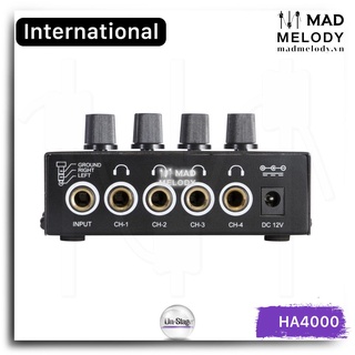 On-Stage HA4000 4-Channel Headphone Amp (Brand New)