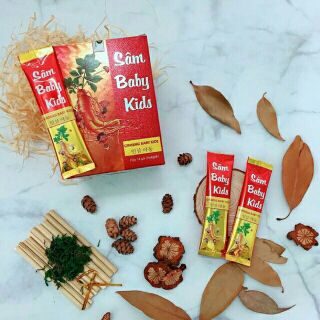 {Tặng Dầu Bôi Muỗi}Sâm Babykids  - Tăng Cân Nâng Đề Kháng
