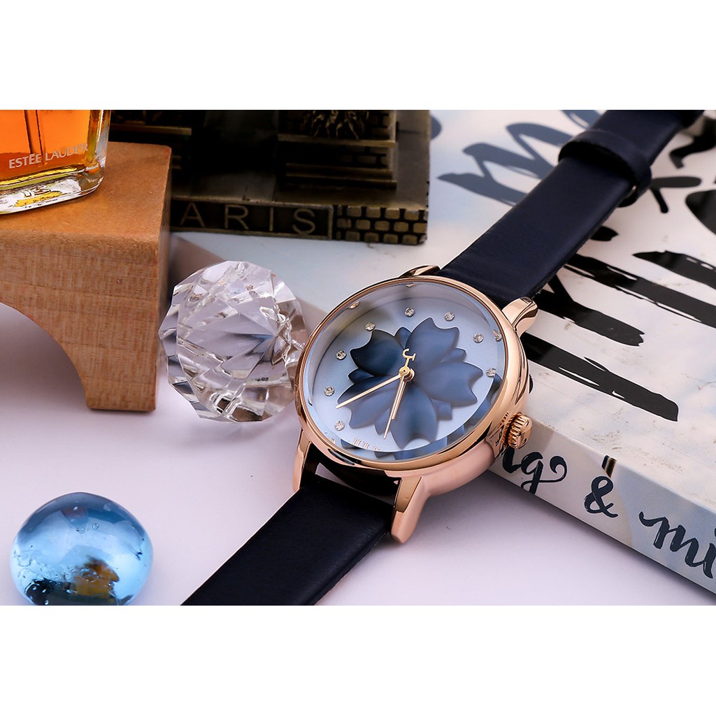 Đồng Hồ Julius Nữ Hàn Quốc JA-1000 Xanh | BigBuy360 - bigbuy360.vn