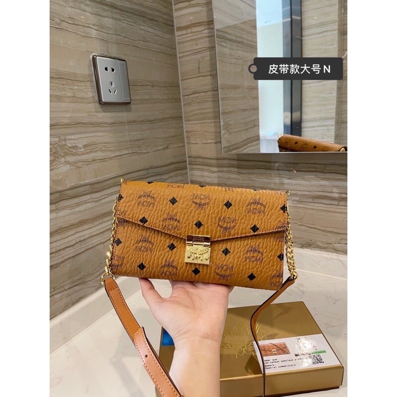 TÚI ĐEO CHÉO.TÚI DA MCM CAO CẤP SUPER VIP