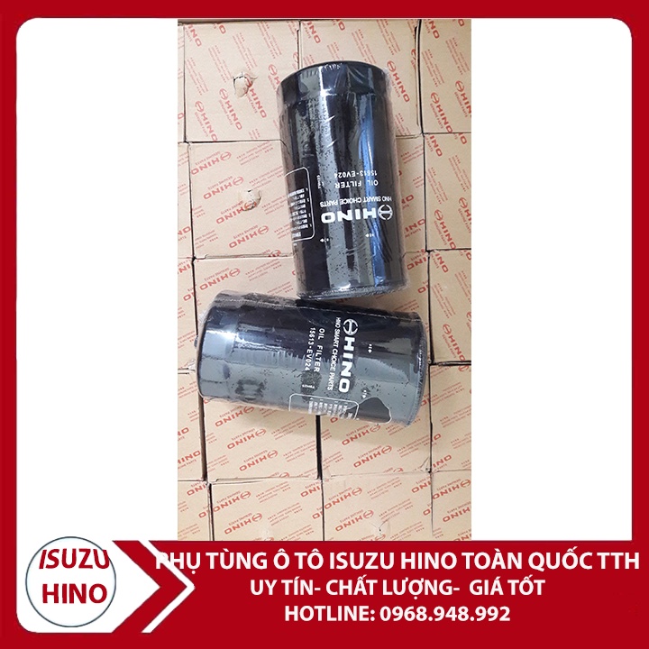 Lọc nhớt Hino 5 tấn, 6,2 tấn ;  Lọc nhớt Hino FC, Hino 500
