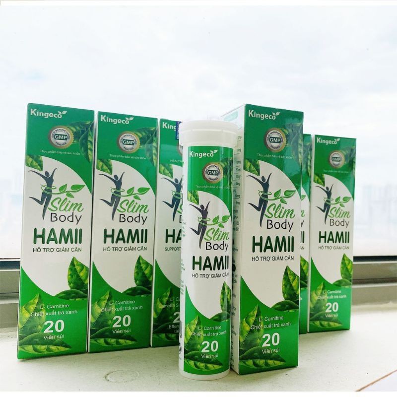 Viên sủi giảm cân Slim Hami Body chính hãng Sunite