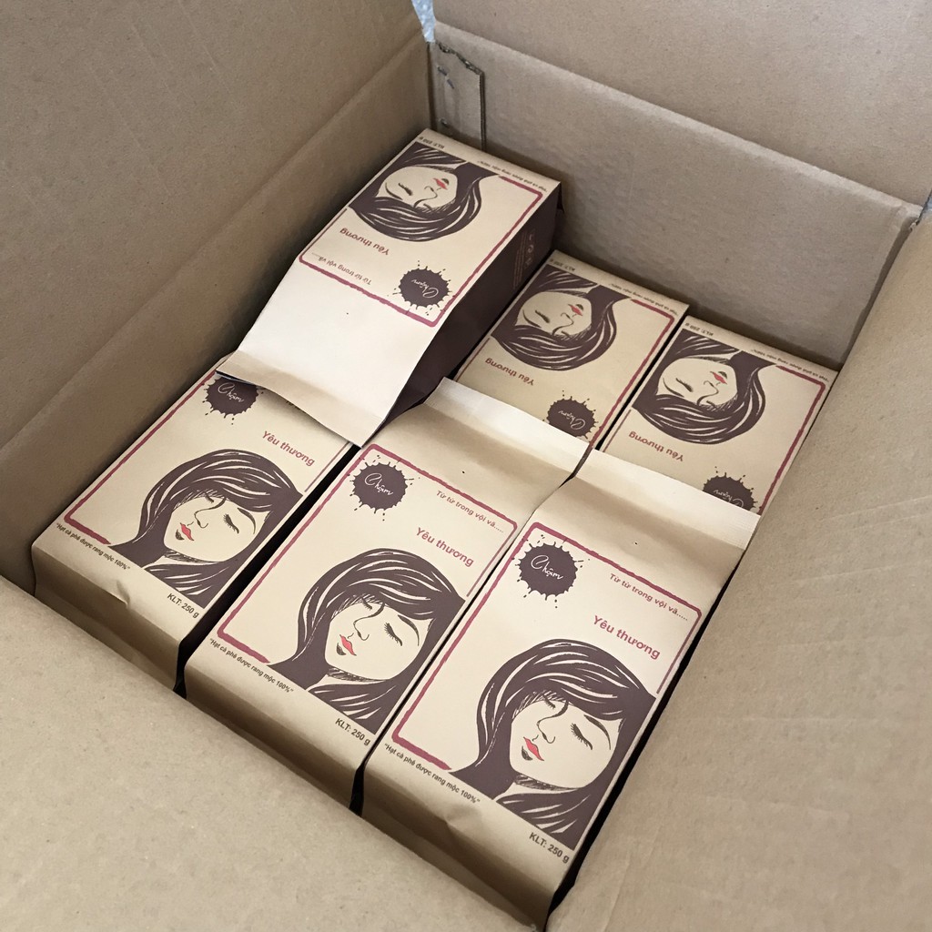 Combo 4kg Cà Phê Nguyên Chất Rang Mộc Chậm Coffee – Yêu Thương 250g (tùy chọn phin) | BigBuy360 - bigbuy360.vn