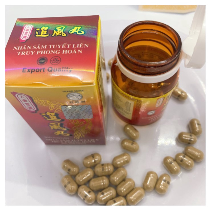 NHÂN SÂM TUYẾT LIÊN TRUY PHONG HOÀN - hỗ trợ người bị thoái hóa, đau nhức mỏi xương khớp.