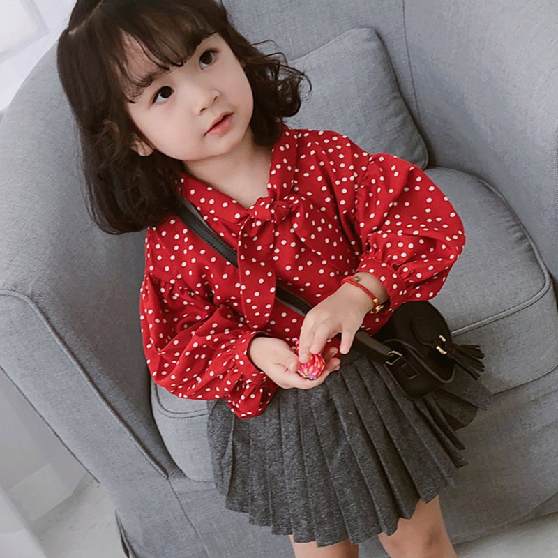 Đầm công chúa phối xếp li phong cách Hàn Quốc cho bé gái