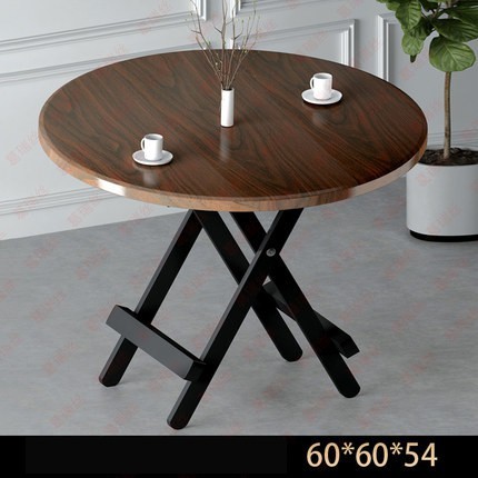 Bàn ăn - bàn cà phê gấp gọn chất liệu khung sắt chắc chắn kích thước 60x60x54cm | BigBuy360 - bigbuy360.vn