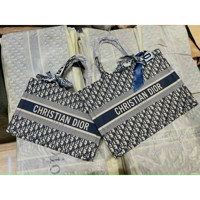 Túi Di.or Thổ Cẩm Size 35-41 Tặng Kèm khăn hãng_ No Box