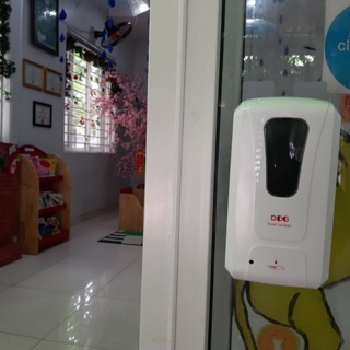 Máy xịt rửa tay sát khuẩn tự động, Hãng sx: Smart Sanilizer- Trung Quốc