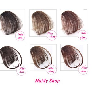 Tóc mái mưa mái thưa Hàn Quốc