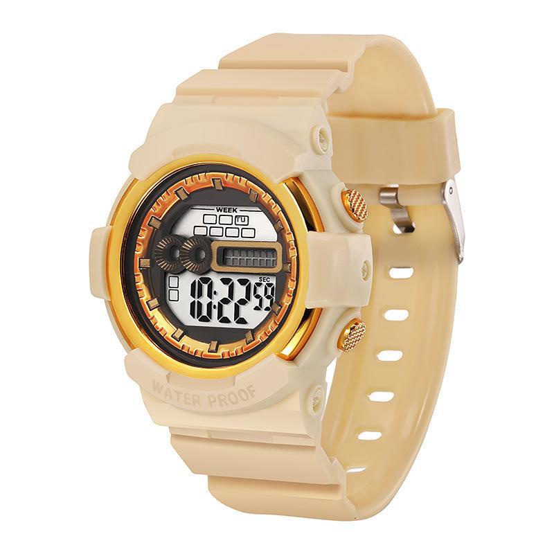 LWCC P001Đồng hồ điện tử đa năng chống thấm nước tùy chọn màu sắc