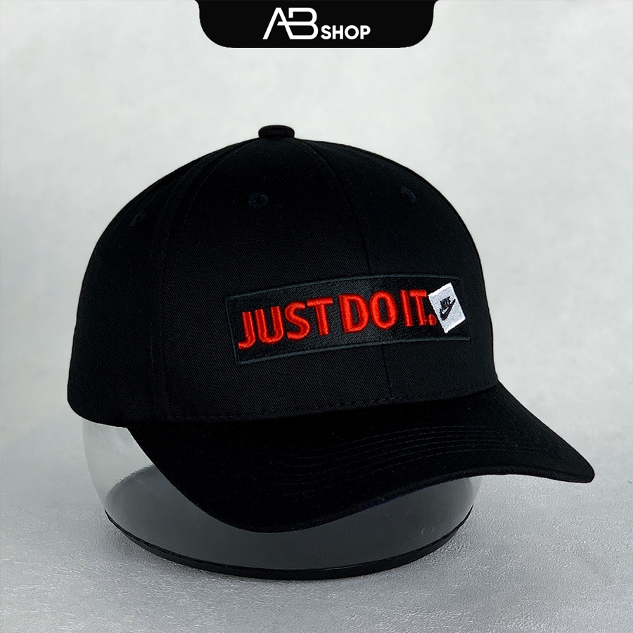 Mũ Lưỡi Trai Nike JDT Cao Cấp Màu Đen Xanh Chữ Đỏ AB-30180