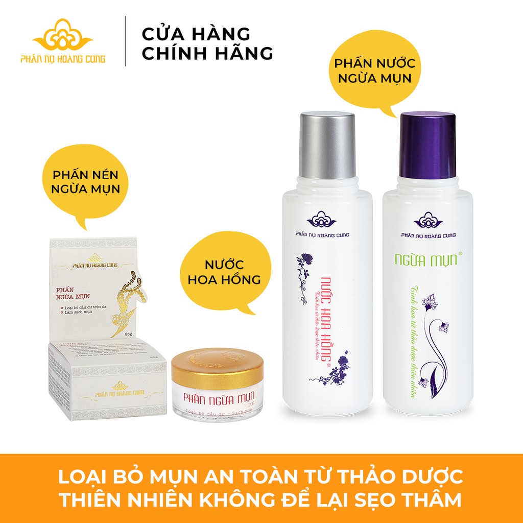 [Mã LT50 giảm 50k đơn 299K] Bộ Phấn Nụ Ngừa Mụn Cơ Bản - Phấn Nụ Hoàng Cung | BigBuy360 - bigbuy360.vn