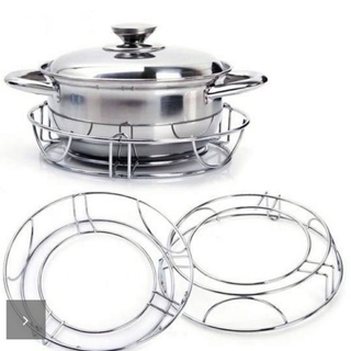 Combo 02 rế hấp / lót nồi inox 2 trong 1