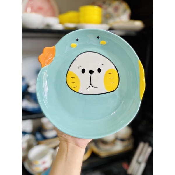 Bát đĩa sứ, Bát ăn cơm, Bộ chén dĩa dễ thương, bát đĩa decor xinh yêu Đĩa trang trí đồ ăn cực đẹp