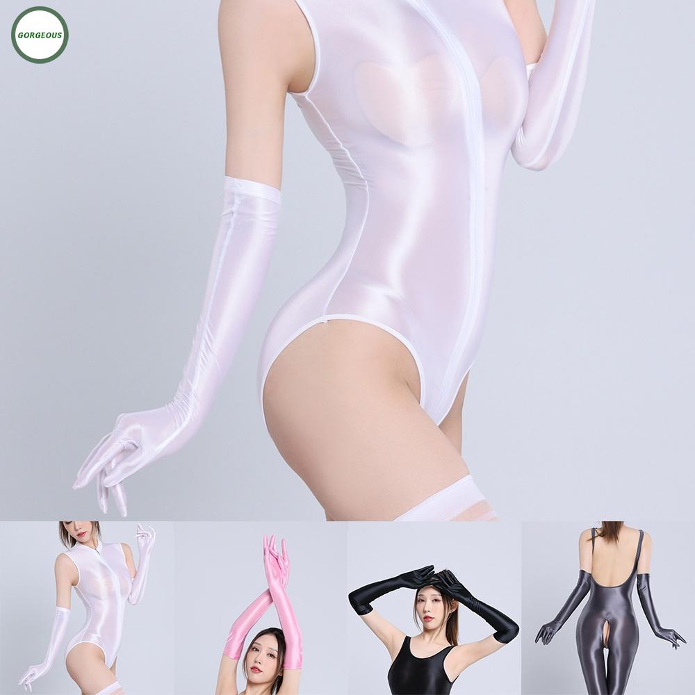 Găng Tay Dài Không Đường May Chất Lượng Cao Cho Nữ
