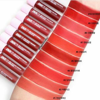 Son kem Peripera Ink Matte Blur Tint