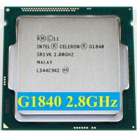 Bộ vi xử lý CPU Pentium G1840 socket 1150 lắp dòng H81 / B85
