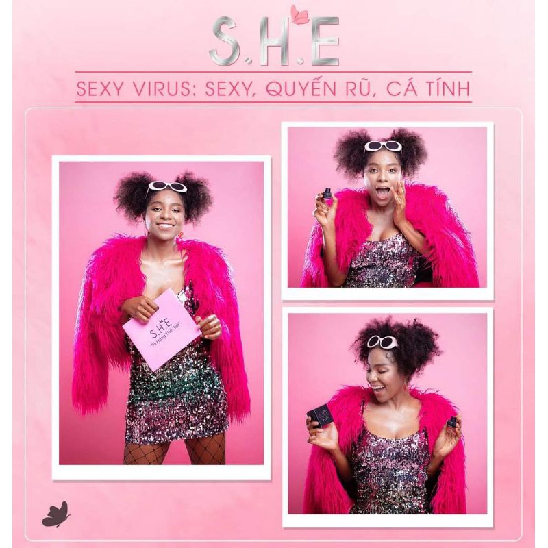 [Chính Hãng 100%] Nước Hoa Vùng Kín Cao Cấp She - Lưu Hương 8 Tiếng, 3 Mùi 3 Màu | BigBuy360 - bigbuy360.vn