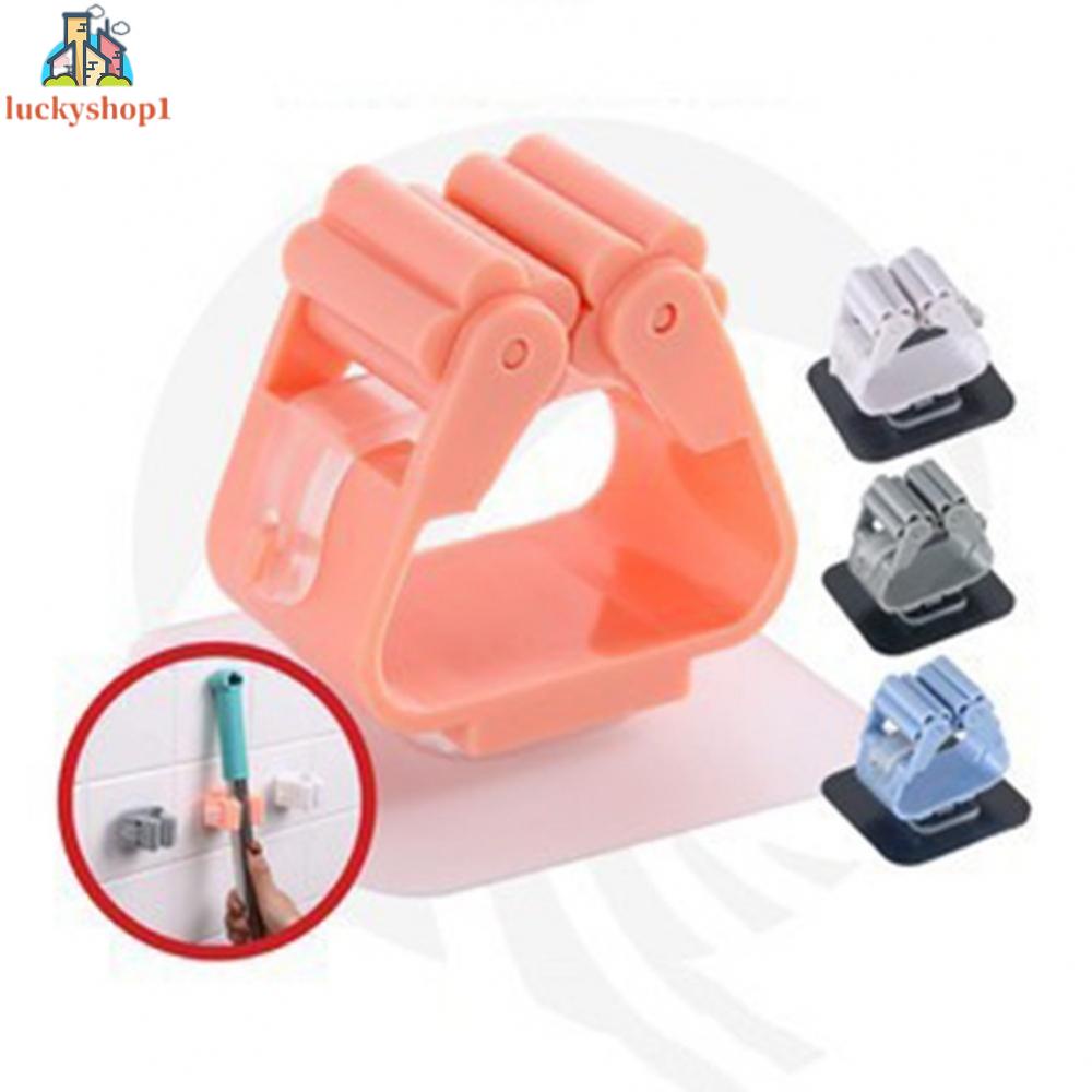6 bộ tường không dấu vết lau clip đấm miễn phí chổi treo móc
